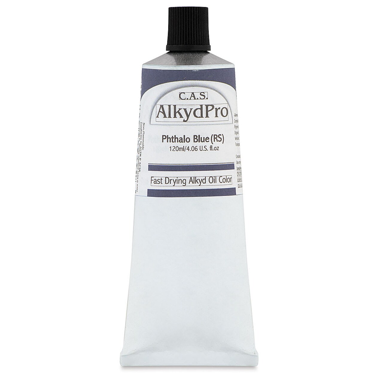 CAS AlkydPro Fast-Drying Alkyd Oil Color - Phthalo Blue Red Shade, 120 ml tube